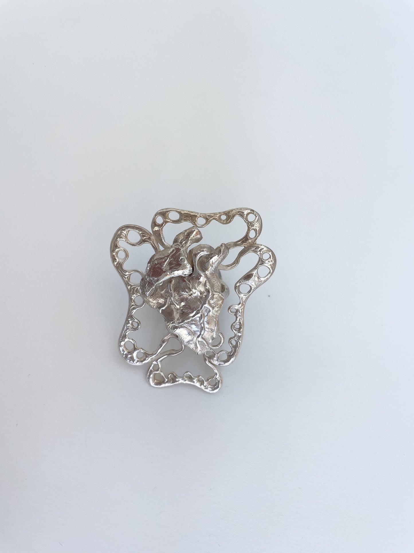 Blooming Heart Ring