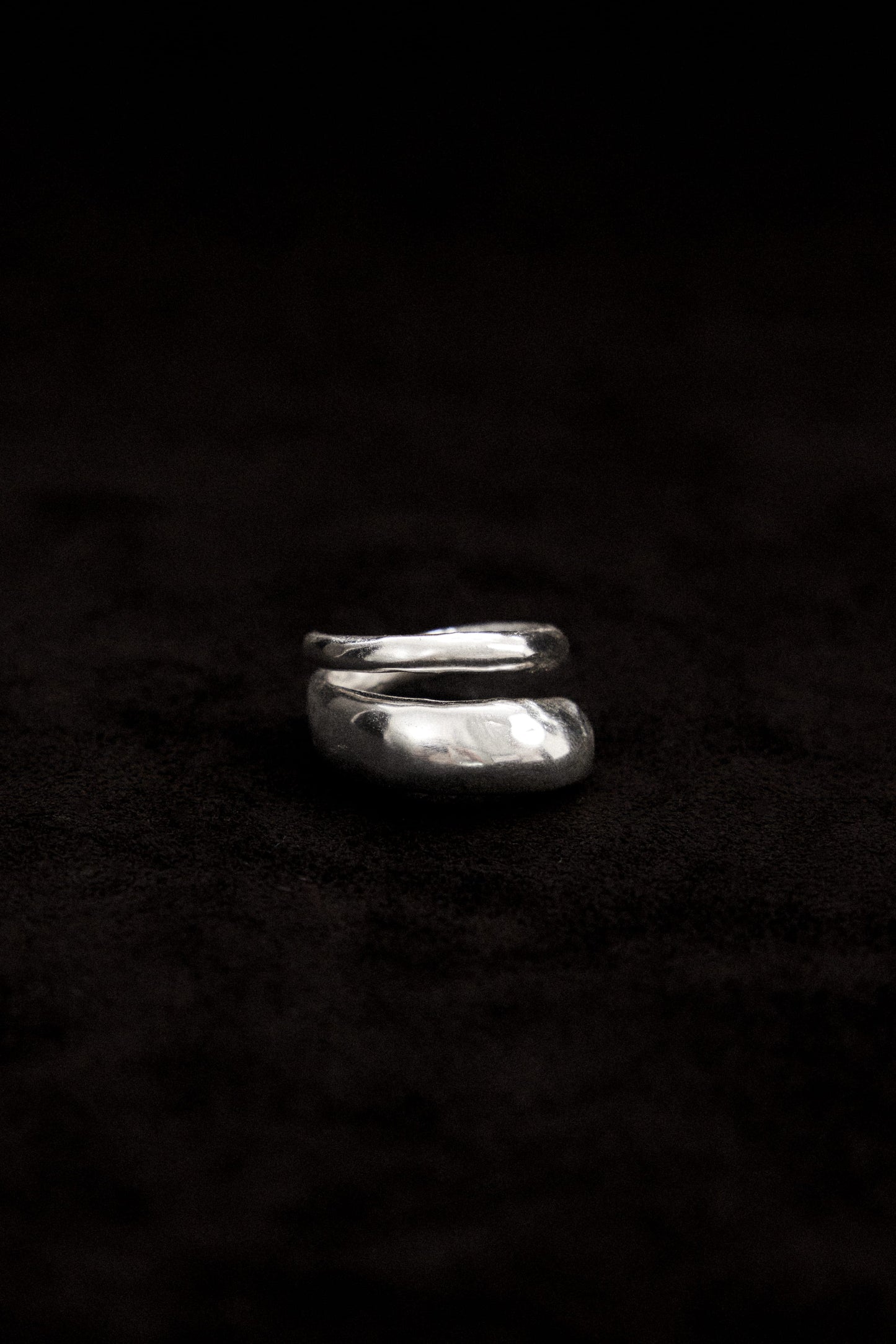 Small Spiral Ring